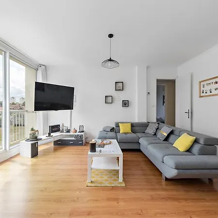T3 Cosy Lumineux Proche Rouen & Zenith 4 Pers