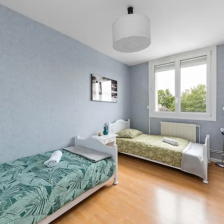 T3 Cosy Lumineux Proche Rouen & Zenith 4 Pers Lägenhet Le Petit-Quevilly